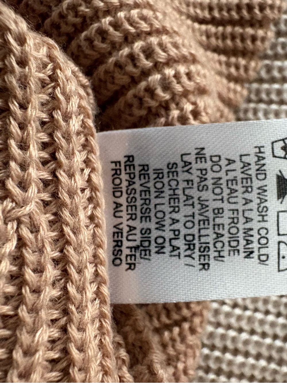 Gentle Fawn Annalise Striped Knit V-Neck Slouchy Sweater - Picture 7 of 7